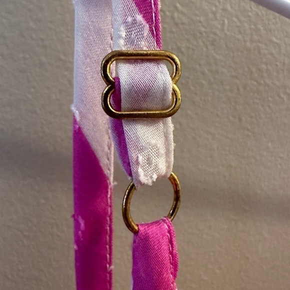 Lilly Pulitzer Barbiecore Antonia Pink Striped Dress Size 0 - Picture 6 of 6